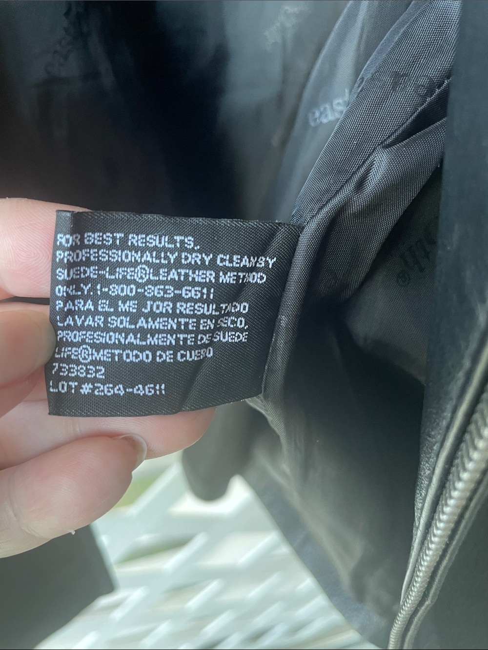 East 5th Vintage EUC Full Zip Leather Jacket - Picture 13 of 14